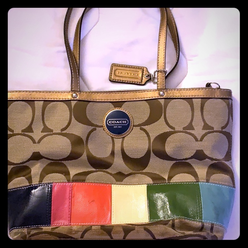 COACH tote purse